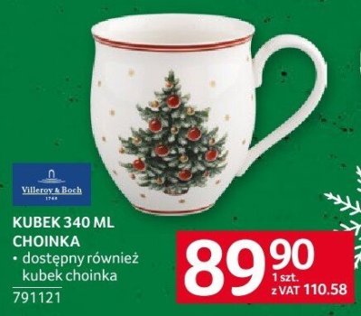Kubek 340 ml Choinka dostępny również śnieżynka promocja w Selgros