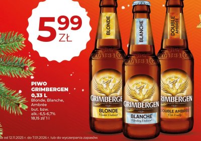 Piwo promocja w Duży Ben