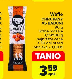 Wafle toffi CHRUPASY promocja