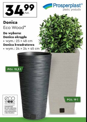 Donica eco wood 15.5 l Prosperplast promocja