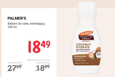 Balsam do ciała, nawilżający promocja w Rossmann