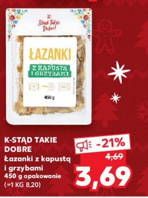 Łazanki z kapustą i grzybami K-classic stąd takie dobre! promocja