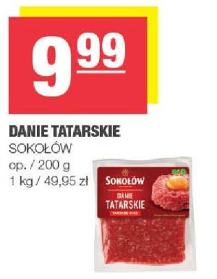 Danie tatarskie Sokołów promocja w SPAR