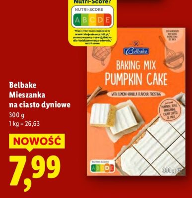 Mieszanka na ciasto dyniowe promocja w Lidl
