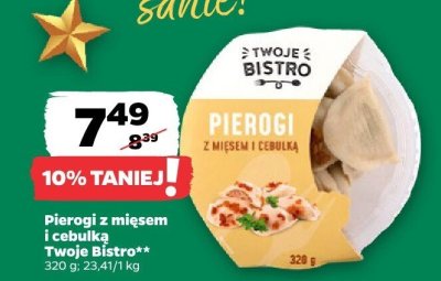 Pierogi z mięsem i cebulką promocja w Netto