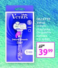 Maszynka do golenia + 5 wkładów Gillette venus embrace promocja