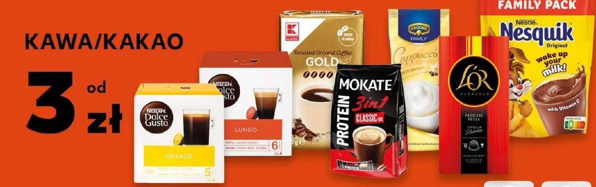 Cappuccino waniliowe Kruger promocja w Kaufland