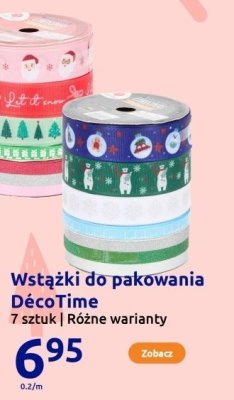 Wstążki do pakowania DécoTime, 7 sztuk, różne warianty promocja w Action