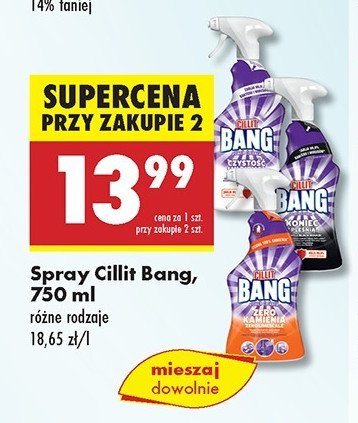 Płyn czystość i higiena Cillit bang promocja