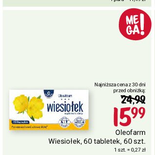 Wiesiołek Oleofarm promocja