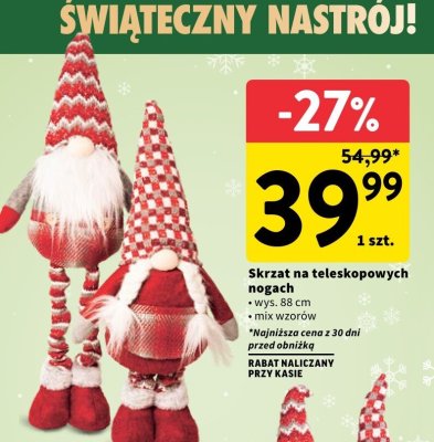 Skrzat na teleskopowych nogach promocja w Intermarche
