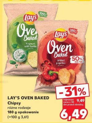 Chipsy różne rodzaje promocja w Kaufland