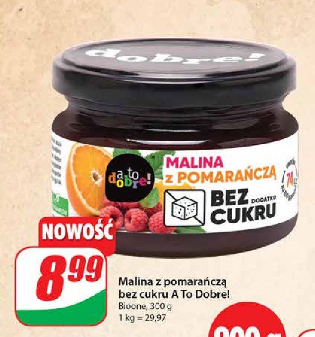 Malina z pomarańczą A to dobre! promocja