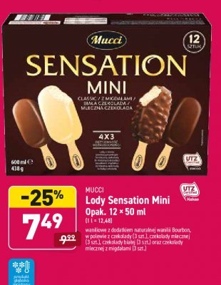 Lody mini Mucci sensation promocja