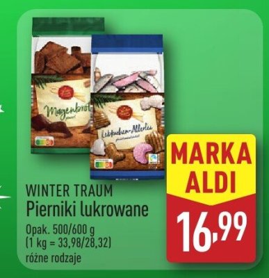 WINTER TRAUM Pierniki lukrowane promocja w Aldi