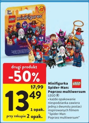 Minifigurka Spider-Man: Poprzez multiwersum LEGO promocja w Intermarche