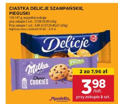 Ciastka z galaretk膮 pomara艅czow膮 Delicje szampa艅skie promocja