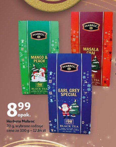 Herbata winter delight MABROC promocja