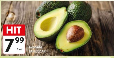 Avocado 1 szt. promocja w Intermarche
