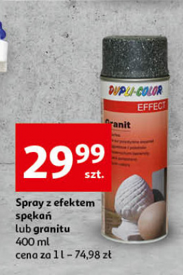 Spray z efektem sp臋ka艅 Dupli-color promocja