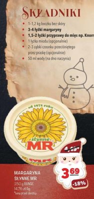 Margaryna Słynne MR 250g promocja w Arhelan