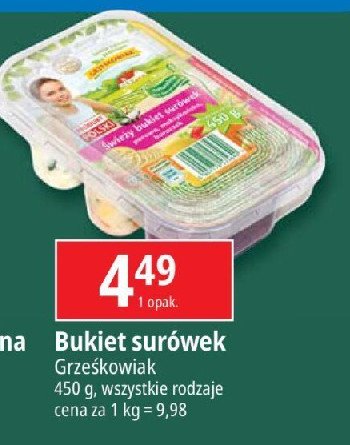 Bukiet surówek porowa + meksykańska + buraczek Grześkowiak promocja