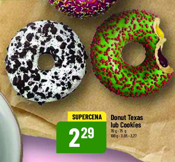 Donut cookies promocja