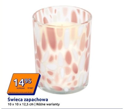 Świeca zapachowa różne warianty promocja w Action
