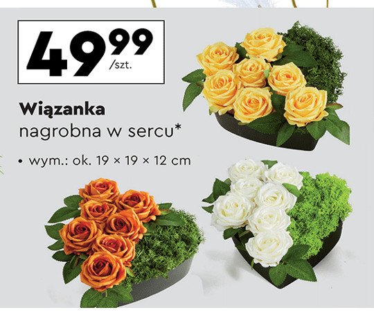 Wiązanka nagrobna sztuczna promocja