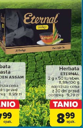 Herbata ekspresowa Eternal promocja