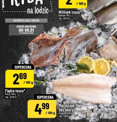 Flądra tusza Pat-jw. 100 g promocja w POLOmarket