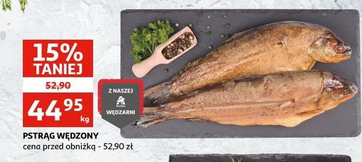 Pstrąg wędzony promocja