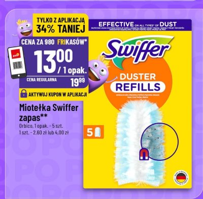 Miotełka Swiffer zapas promocja w POLOmarket