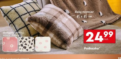 Poduszka 45x45 cm promocja w Biedronka