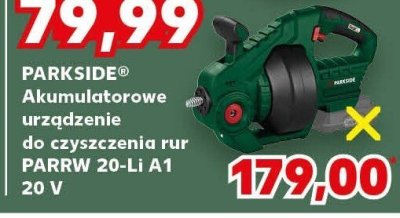 Urządzenie akumulatorowe do czyszczenia rur promocja w Kaufland