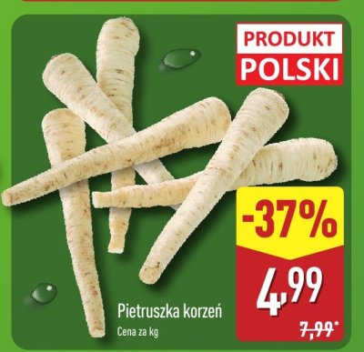 Pietruszka korzeń promocja w Aldi