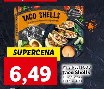 Taco shells My street food promocja