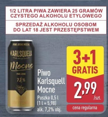 Piwo promocja w Aldi
