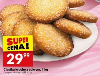 Ciastka kruche z cukrem, 1 kg Bia艂ecki Cukiernia promocja w Tw贸j Market