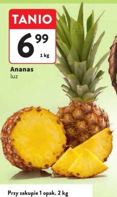 Ananas luz promocja w Intermarche