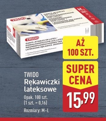 R臋kawiczki lateksowe rozm. m Twido promocja