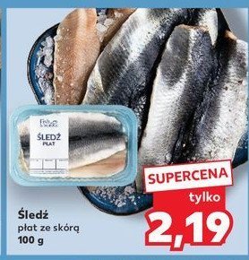 Śledź płat ze skórą Fish & seafood promocja