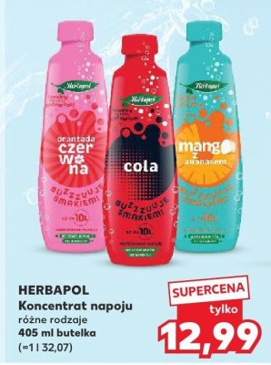 Koncentrat napoju różne rodzaje promocja w Kaufland