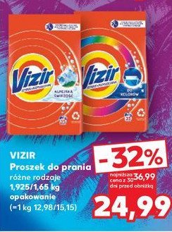 Proszek do prania kolorowego Vizir promocja