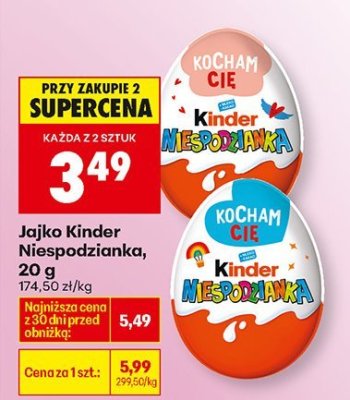 Jajko Niespodzianka promocja w Biedronka