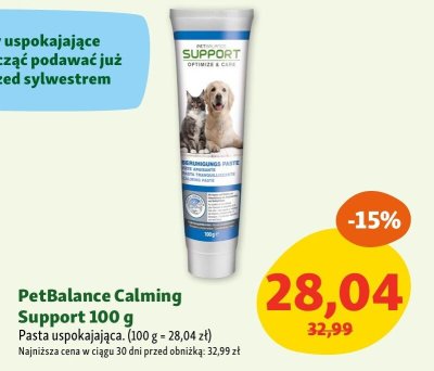 Pasta uspokajająca Calming Support 100 g promocja w MAXI ZOO