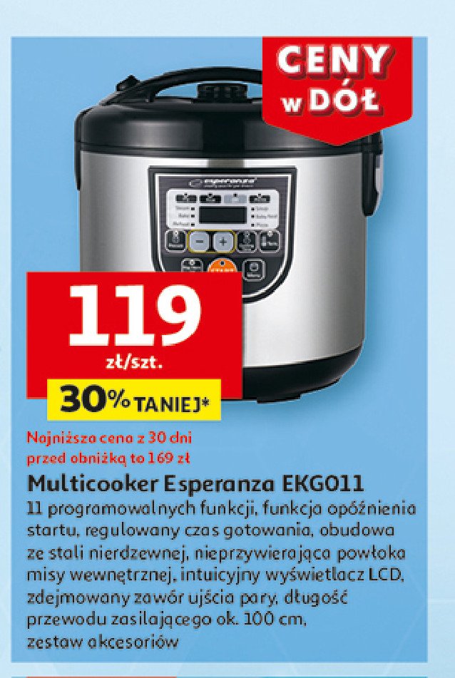 Multicooker ekg011 Esperanza promocja