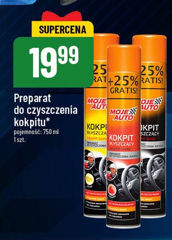 Spray kokpit black Moje auto promocja