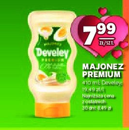 Majonez premium Develey promocja w Stokrotka