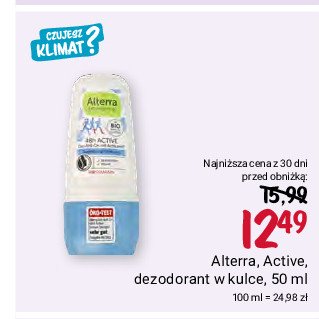 Dezodorant active 48h Alterra promocja